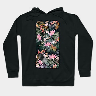 Tropical Floral Celestes Studio© Hoodie